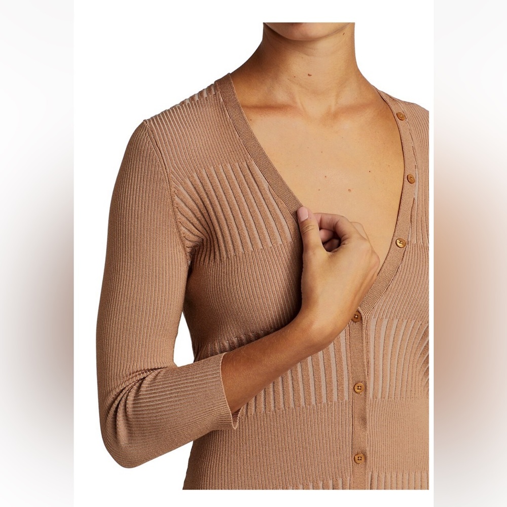 L’Agence Cheyenne V-Neck Cardigan